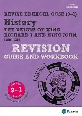 Pearson REVISE Edexcel GCSE (9-1) History King Richard I And King John Revision • £3.50