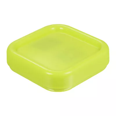 Magnetic Pin Cushion Square Sewing Pin Holder Storage Case Tool Yellow-Green • $8.37