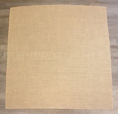 36  Burlap Square - Premium Jute Burlap Fabric - Finished Edges - 36 Inch • $13.99