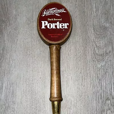 Yuengling's Dark Brewed Porter Double Sided Keg Bar Tavern Beer Tap Handle 10” • $39.99