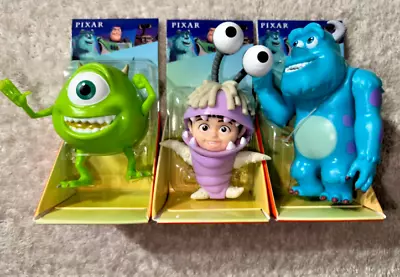 Disney Pixar 2.5  Mini Figures Boo / Mike Wazowski / Sully Monsters Inc **new** • $35.95