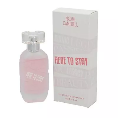 Naomi Campbell Here To Stay 30ml Eau De Toilette Spray Brand New & Sealed • £16.48