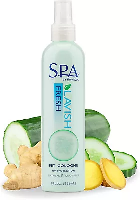 TropiClean SPA Fresh Dog Cologne Spray-Naturally Derived Salon Grade Ingredients • $12.99