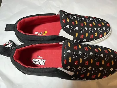 Disney Mickey Mouse Slip On Shoes Thumbs Up Print Mens Sz 10 NwoB • $10