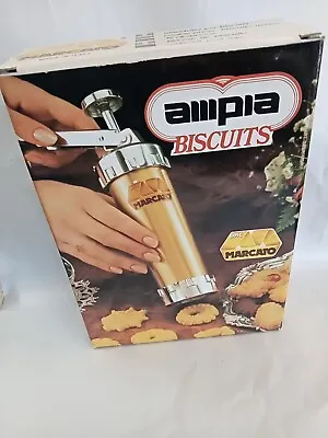 Ampia Biscuits Cookie Press Marcato W 20 Discs  Swanky Barn • $19.99