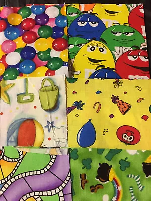 I SPY 20 Pieces 6 Inch By 9 Inch Assorted Retired I Spy Fabric  Free Shipping • $39.99