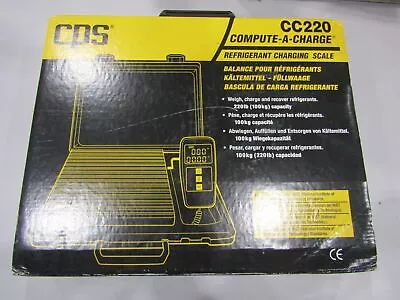 CPS Compute-a-Charge Refrigerant Scale With Case CC220 • $63