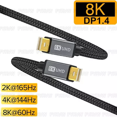 8K Mini DP To Mini Display Port Cable 8K Mini DisplayPort 8K 4K144Hz DP1.4Cable • $8.99