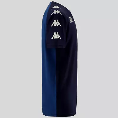 KAPPA Ancone Poly Training/Fitness T Shirt - M - Navy/Blue • £7.99