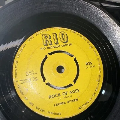 Rock Of Ages Laurel Aitken  R35 Rio Boss Skinhead  Reggae • £9