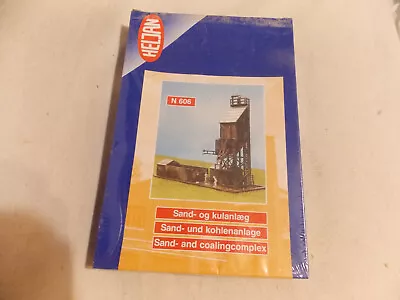 Heljan N 606 N Scale Sand And Coaling Station Complex Railroad Model Building • $29.95