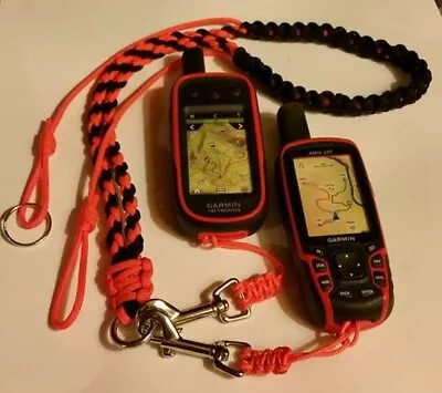 Garmin Alpha 100 And Astro 320 & 430 Paracord Coon Hunting Neck Lanyard 2 Snaps • $24