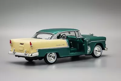 1955 Chevy Bel Air Green Motormax 68033 1/24 Scale Die-cast Model Toy Car • $15.79