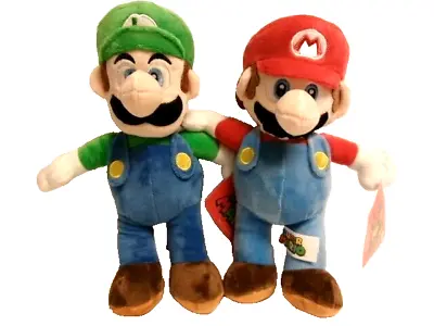 Nintendo Super Mario And Luigi Plush Doll 2pc  12  New • $15.99