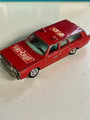 RARE Vintage PlayArt FIRE CHIEF FD CAR Red Lights • $15.99