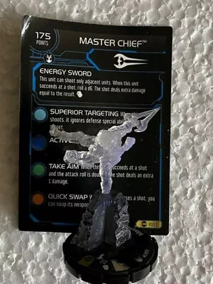 £19.99 • Buy Halo Action Clix  Halo ActionClix #083 Master Chief With Cloaked 