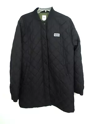 VANS Boom Boom Long Jacket Women's Size Large Full Zip Coat • $10