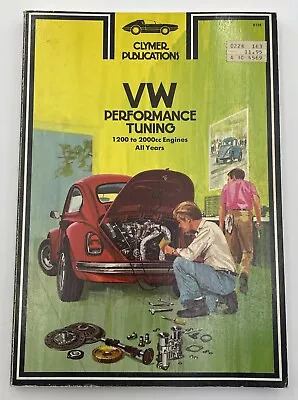 VW Bug Beetle All Years Performance Tuning Shop Service Repair Manual Book 1978 • $16.95