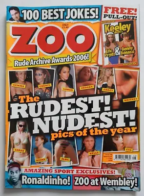 Zoo Magazine #146 (1-7 Dec 2006) - Keeley Hazell C/w Poster • £14.99