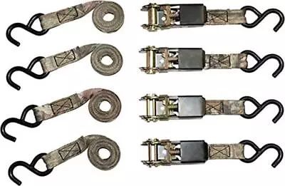 RPS Outdoors SI-2067 Mossy Oak Break-Up Infinity Camo 1  X 8' Ratchet Tie Down  • $24.18