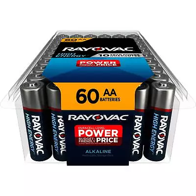 High Energy AA Batteries (60 Pack) Double A Batteries • $19.73