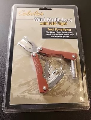 NIP Cabela's Mini Multi-Tool With LED Light • $4.99