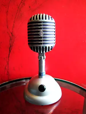 £511.65 • Buy Vintage 1940's Shure Brothers 55 Fatboy Microphone Elvis Deco W S-36 Stand # 14