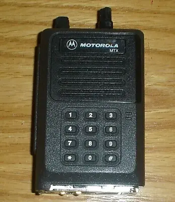 Motorola MTX-810 Handie-Talkie FM 2-Way Radio Walkie Talkie Untested • $24.99