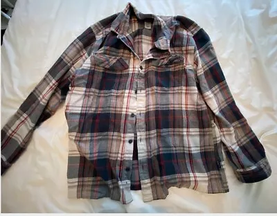 Patagonia Flannel Shirt Plaid Mens Size L • $12