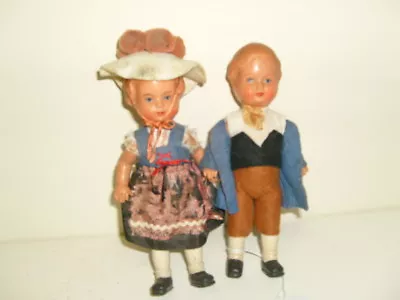 Celluloid Doll 16cm German  Celluloid Doll Pair In Great Condition • $77