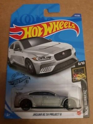 $3 • Buy Hot Wheels 2020 Jaguar Xe Sv Project 8 Silver