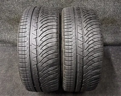 2 Michelin Pilot Alpin PA4 255/40/19 100V Winter Snow Tires • $280