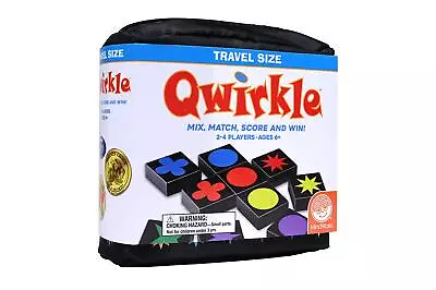 Mindware | Qwirkle: Travel (NEW) | Board Game | Ages 6+ | 2-4 Players • £25.80