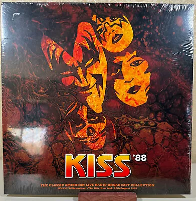 Kiss '88 WNEW FM Broadcast: The Ritz NY 8/1288 Vinyl - NEW SEALED Minor Slv Dmg • $23.83