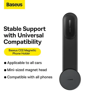 Baseus Magnetic Car Phone Holder Stand Foldable Mount-New Upgrade • $27.99