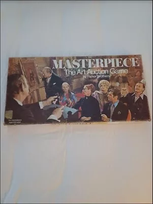 MASTERPIECE Art Auction Board Game 1970 Parker Brothers-Great Condition!* • $49.95