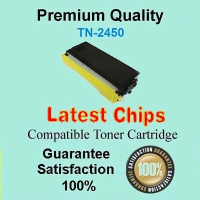 2x TN2450 TN-2450 WITH CHIP Toner Compatible With BROTHER HL L2395DW MFC L2710DW • $36