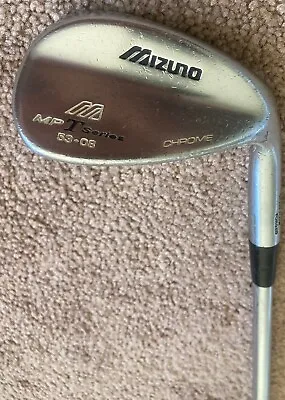 Mizuno MP T Series Chrome 53 -08 Gap Wedge Dynamic Gold Steel Shaft Right Handed • $15.95