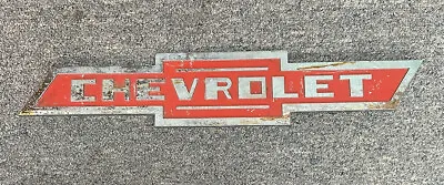 Vintage 1966 Chevrolet Chevy 18 Inch Bowtie Nose Emblem Badge Sign Part 3742309 • $125