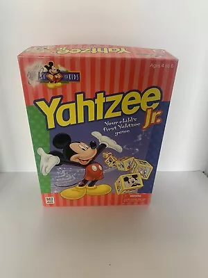 1998 Mickey Mouse Yahtzee Jr Milton Bradley Disney - READ As Is Missing 4 Pieces • $13.99