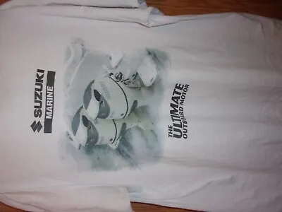 SUZUKI MARINE CRYSTAL RIVER FL White XL T Shirt • $13.12