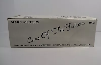 Vintage Marx “Cars Of The Future” 1992 BOX ONLY  • $6.95