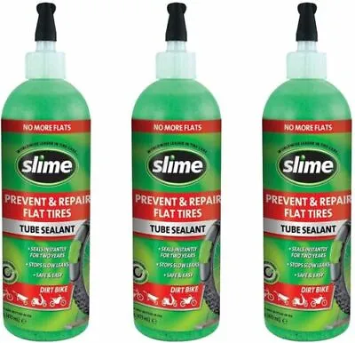$39.90 • Buy Slime Tire Sealant 237ml 473ml 939ml Puncture Repair Prevent Repair Flat Tyres 