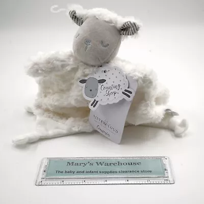 Silvercloud Comfort Blanket Counting Sheep Lamb Comforter Baby Soft Toy New • £8.99