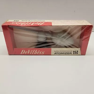 VTG DeVilbiss Non Corrosive Atomizer 114 Sealed In Box Somerset PA Quackery Med • $21.99