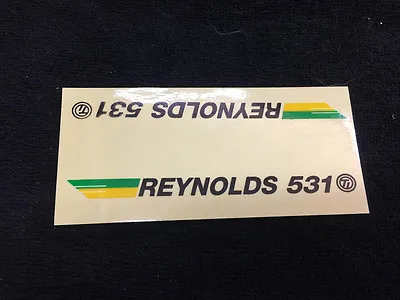  SE Racing REYNOLDS 531 BMX Decal Sticker PK Ripper Quadangle Frame • $15.37