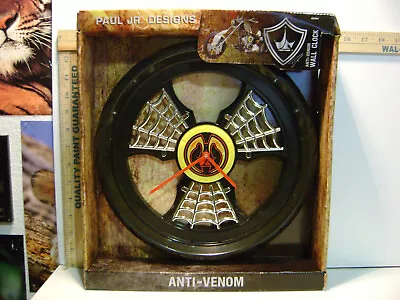 NIB- Paul Jr Designs Wall Clock Orange County Choppers ANTI VENOM CLOCK Box Torn • $9.95