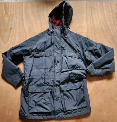 Vintage LL Bean Flannel Lined Thinsulate Chore Jacket Men's Large • $12.50