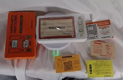 $378.13 • Buy Game And Watch Nintendo Donkey Kong Multi Screen DK-52 Shipping From JAPAN Used
