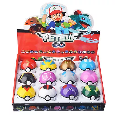 £14.29 • Buy 12 Pcs/ Set Pocket Pokemon Figures Toys Pocket Poke Ball